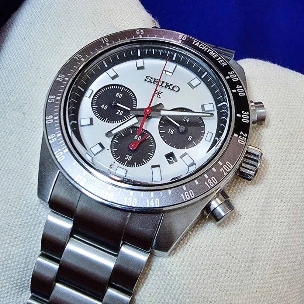 Seiko Prospex Speedtimer Solar Luxury Chrono Mens Watch